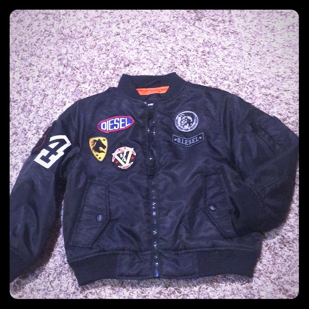 NWOT boys Diesel bomber jacket 💫